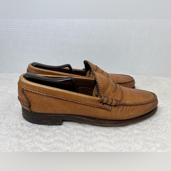 Allen Edmonds Westbrook Men’s Sz 11C Penny Loafer Brown Leather Slip On Shoes main image 5